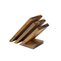 MESSERBLOCK Braun 23.5/21.5/23.5 cm AL87WL - Braun, Holz (21.5/23.5/23.5cm) - ArteLegno