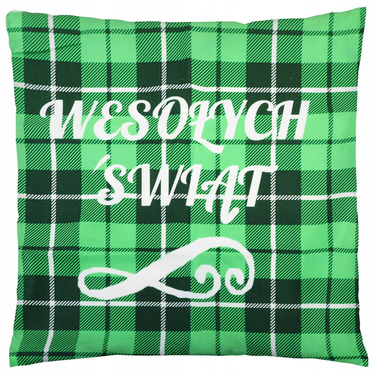 KISSENBEZUG Weihnachts Dekokissenbezug 44x44cm - Grün, Textil (45/45cm) - KRUMAD