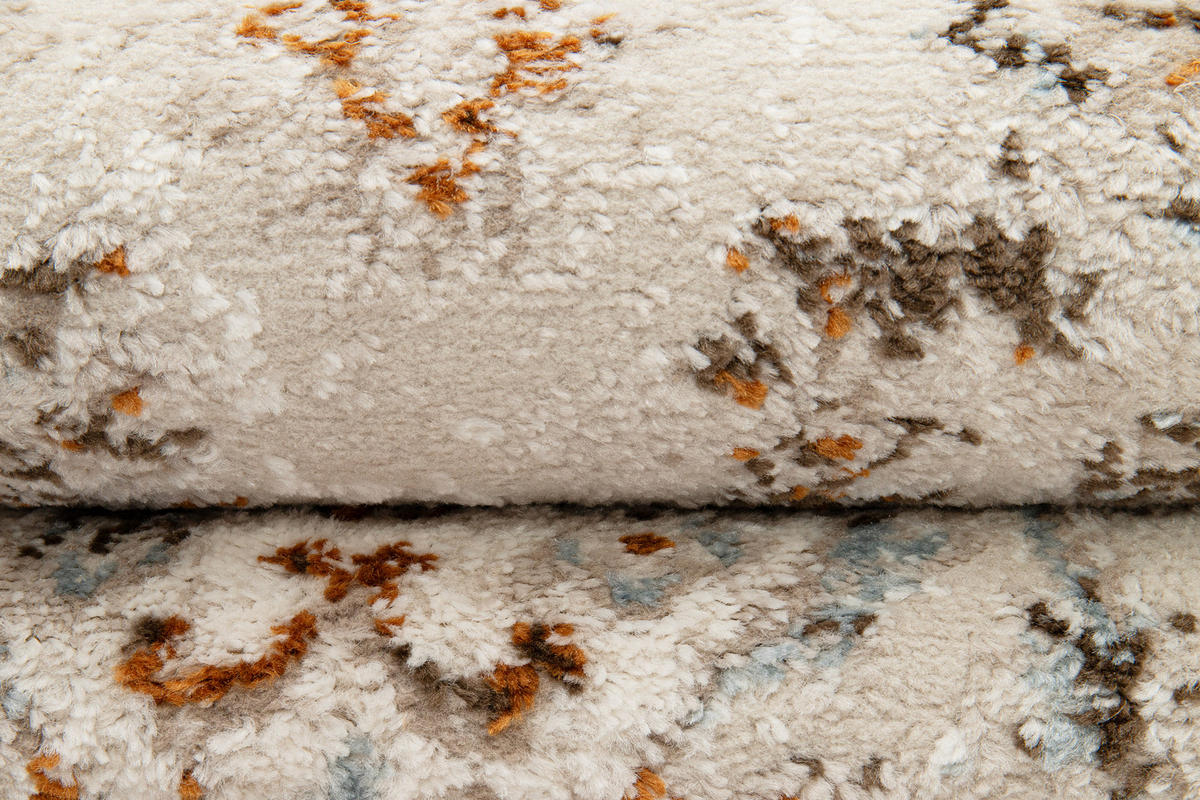 TEPPICH RETRO Weiß 120/170 cm - Weiß, Textil (120/170cm) - Tapiso