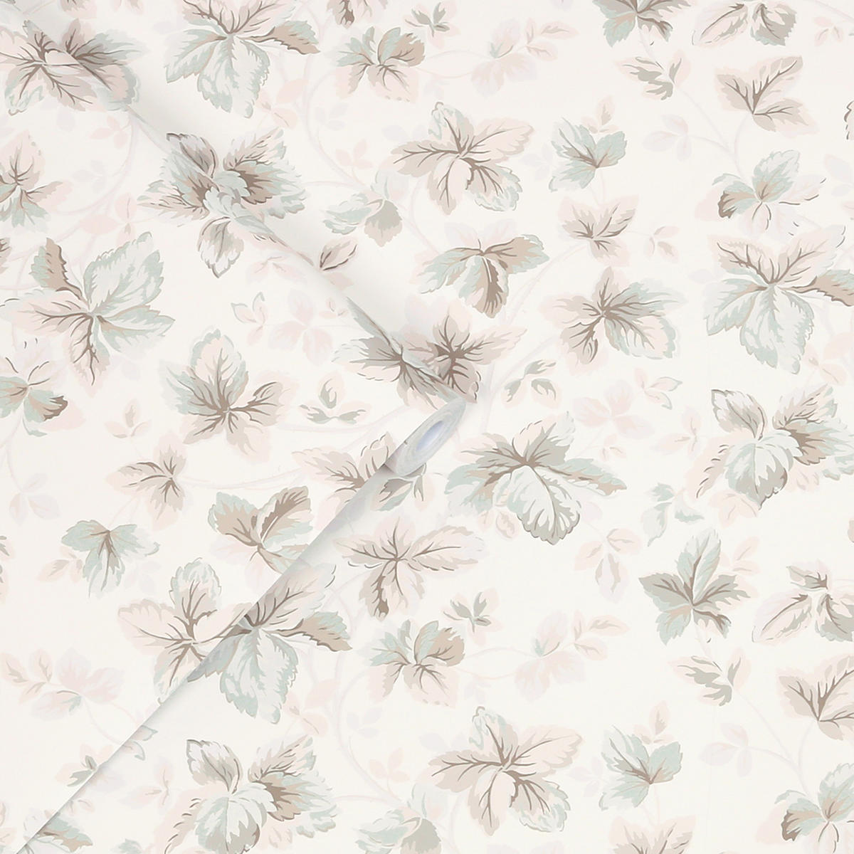 VLIESTAPETE Herbstblätter Natur | Beige | Blätter | 10mx52cm - Beige, Papier/Kunststoff (52/1000cm) - LAURA ASHLEY