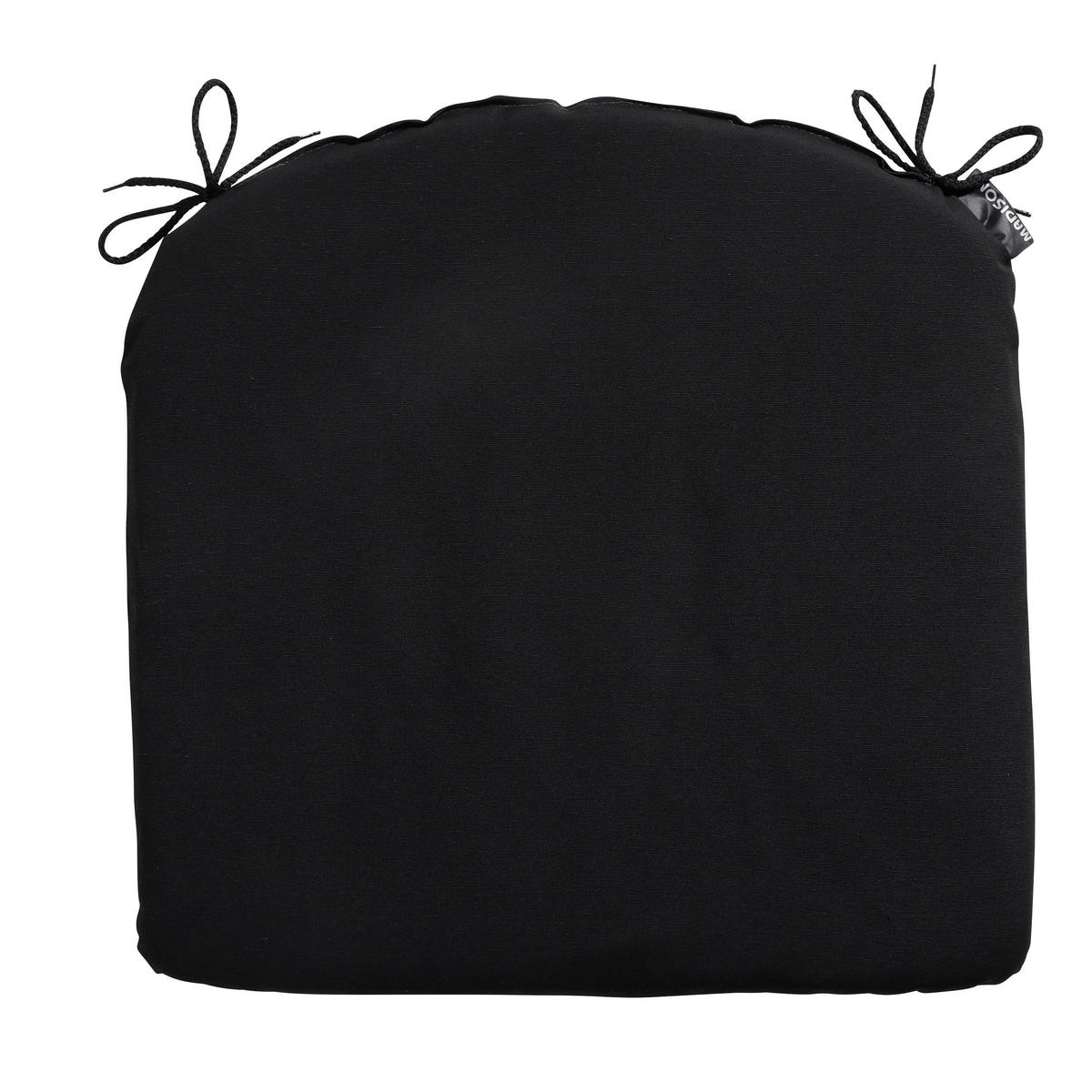 SITZKISSEN Panama 46/48 cm 4er-Set - Schwarz, Textil (48/4/46cm) - Madison