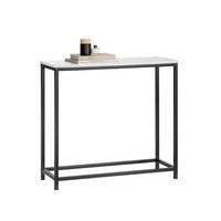 KONSOLENTISCH Schwarz - Schwarz, Holzwerkstoff (30/80/75cm) - SoBuy