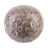 DEKO-KUGEL Saggio Braun 10/10/9 cm Keramik - Braun, Keramik (10/10/9cm) - Mondex
