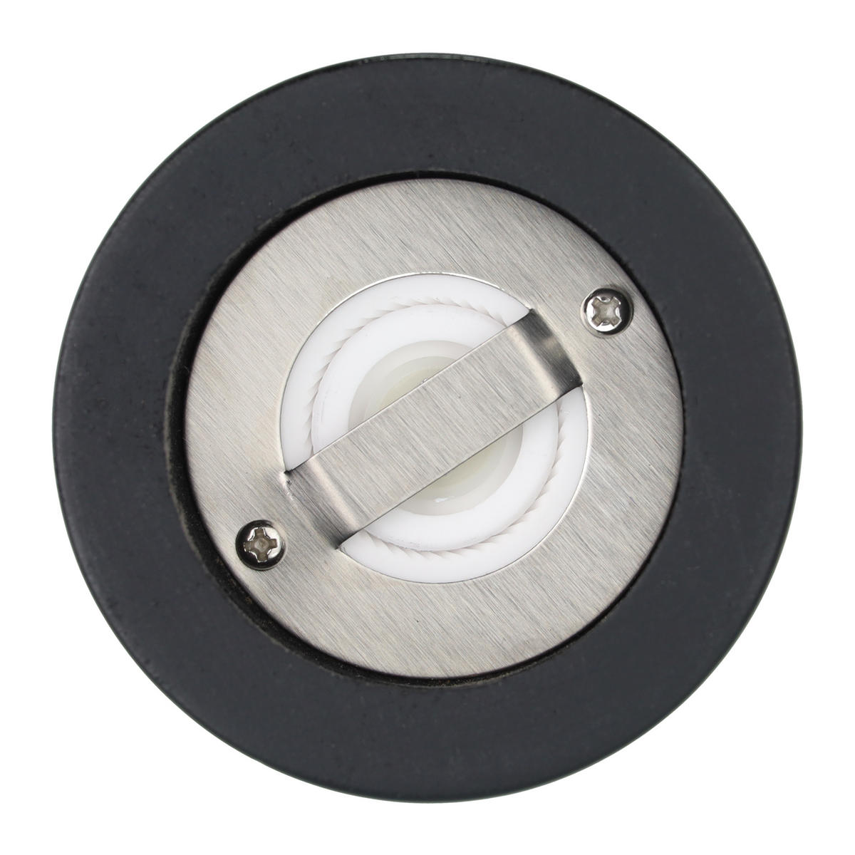 GEWÜRZMÜHLE - Schwarz, Holz/Keramik (6/51.5/6cm) - Relaxdays