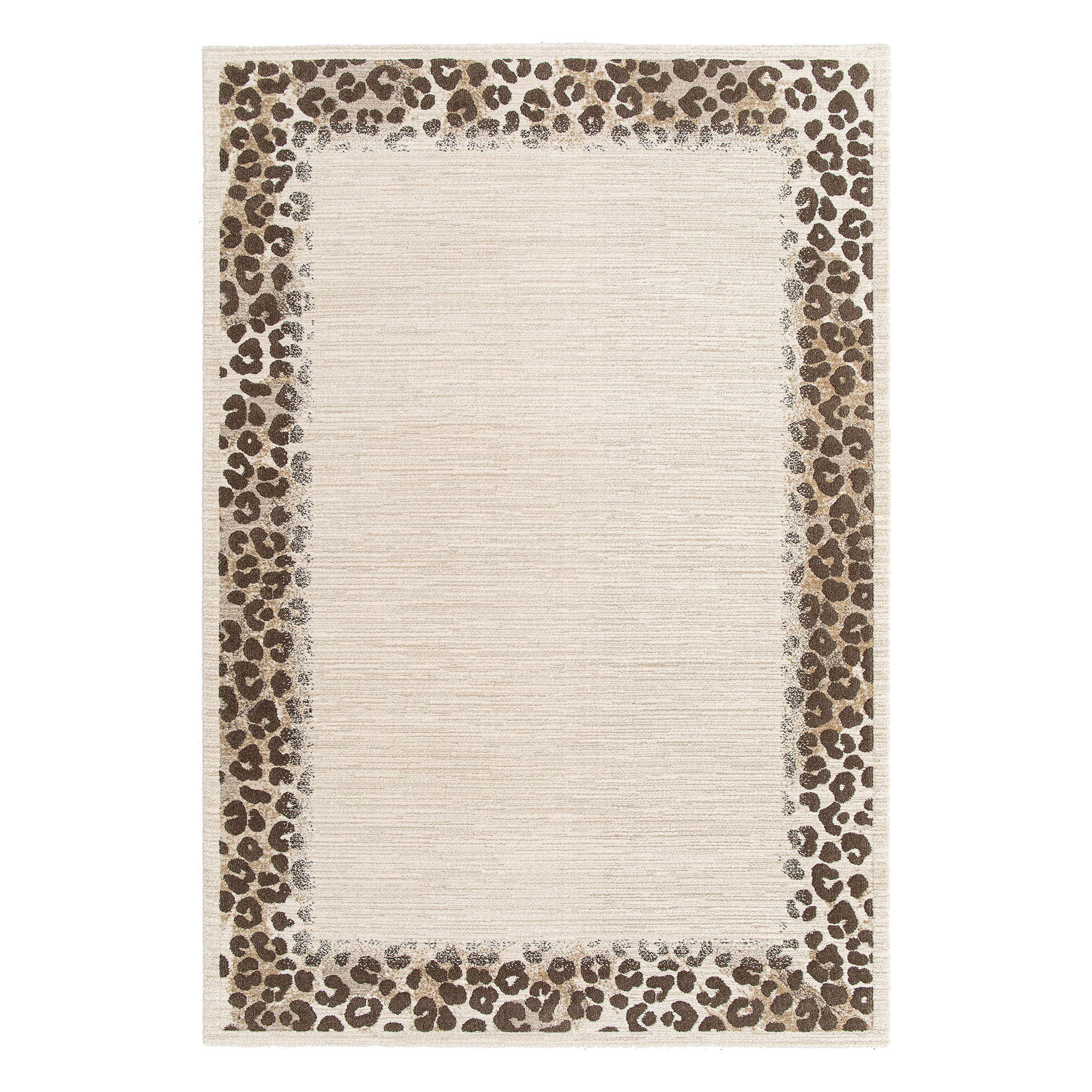 TEPPICH, Weicher mit Leoparden-Design beige - Beige, Textil (160/230cm) - AFK Living