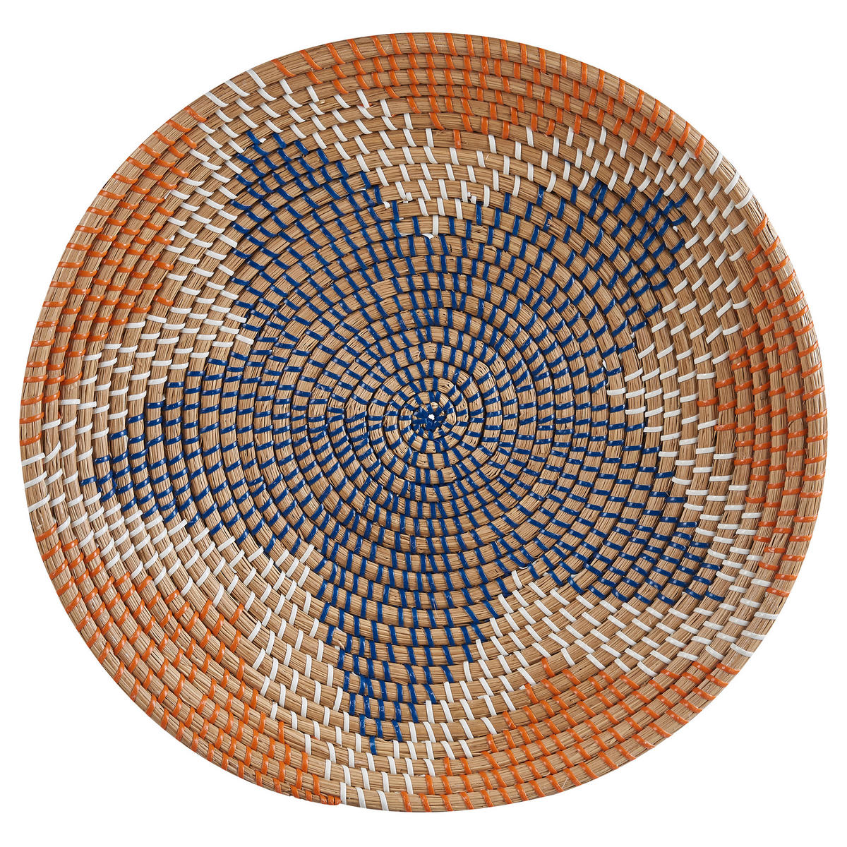 WANDDEKORATION Seegras natürlich Parore - Naturfarben, Naturmaterialen (60/60/60cm) - Beliani