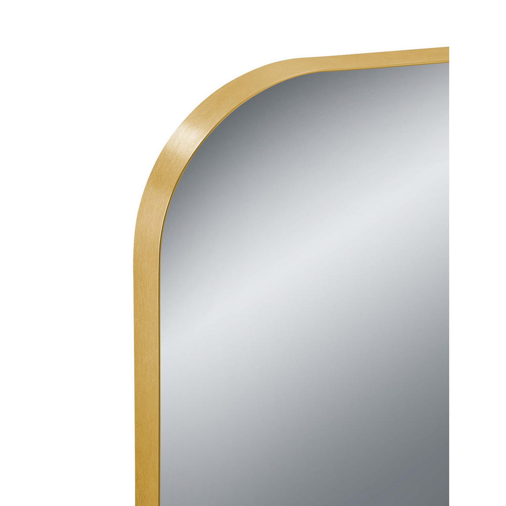 Thumbnail - Niermann Wandspiegel, Gold, Metall, Rechteckig, 50x150x2 cm, Spiegel, Wandspiegel