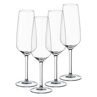 SEKT- / CHAMPAGNERGLÄSER Essential transparent 120 ml 4er Set - Transparent, Glas (0.12L) - like.Villeroy & Boch