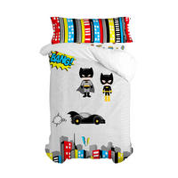 BETTBEZUG 2er-Set teiliges bat 135/140x200 cm (standardgrösse) mehrfarbig - Multicolor, Textil (140/200cm) - Happy Friday