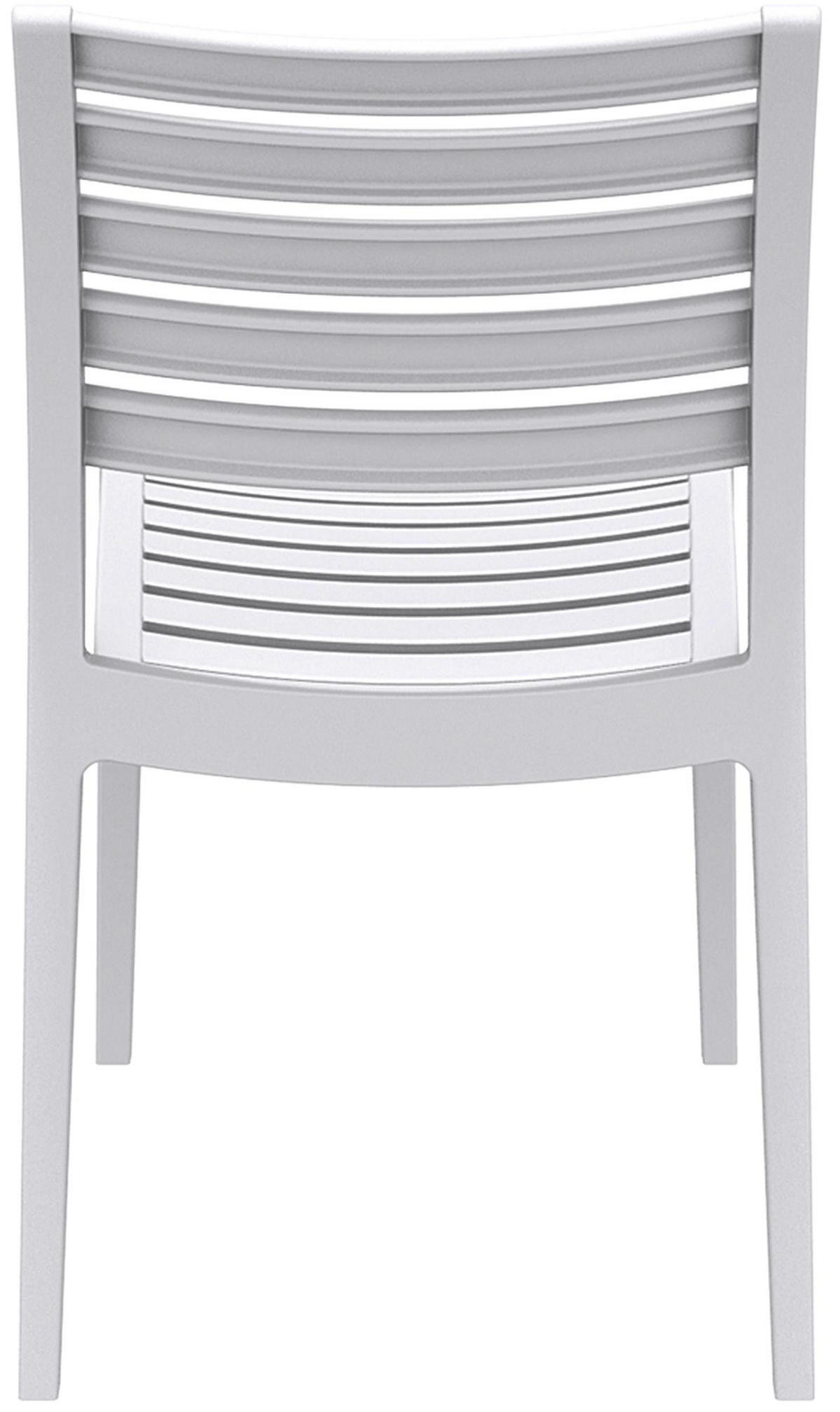 GARTENSTUHL Kunststoff weiß - Weiß, Kunststoff (48/82/58cm) - CLP