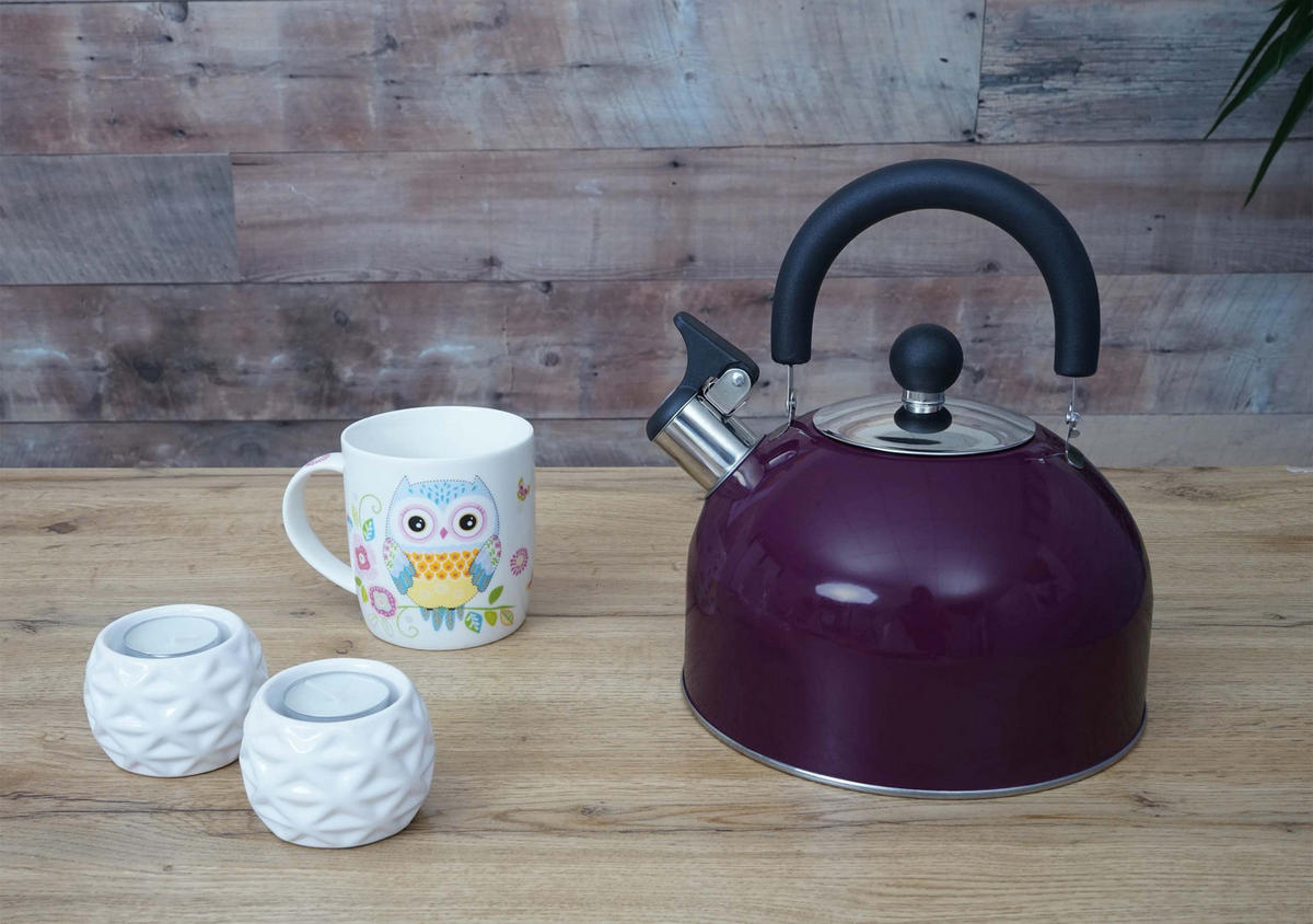 FLÖTENKESSEL 25L Violett - Violett, Metall (19cm) - MCW