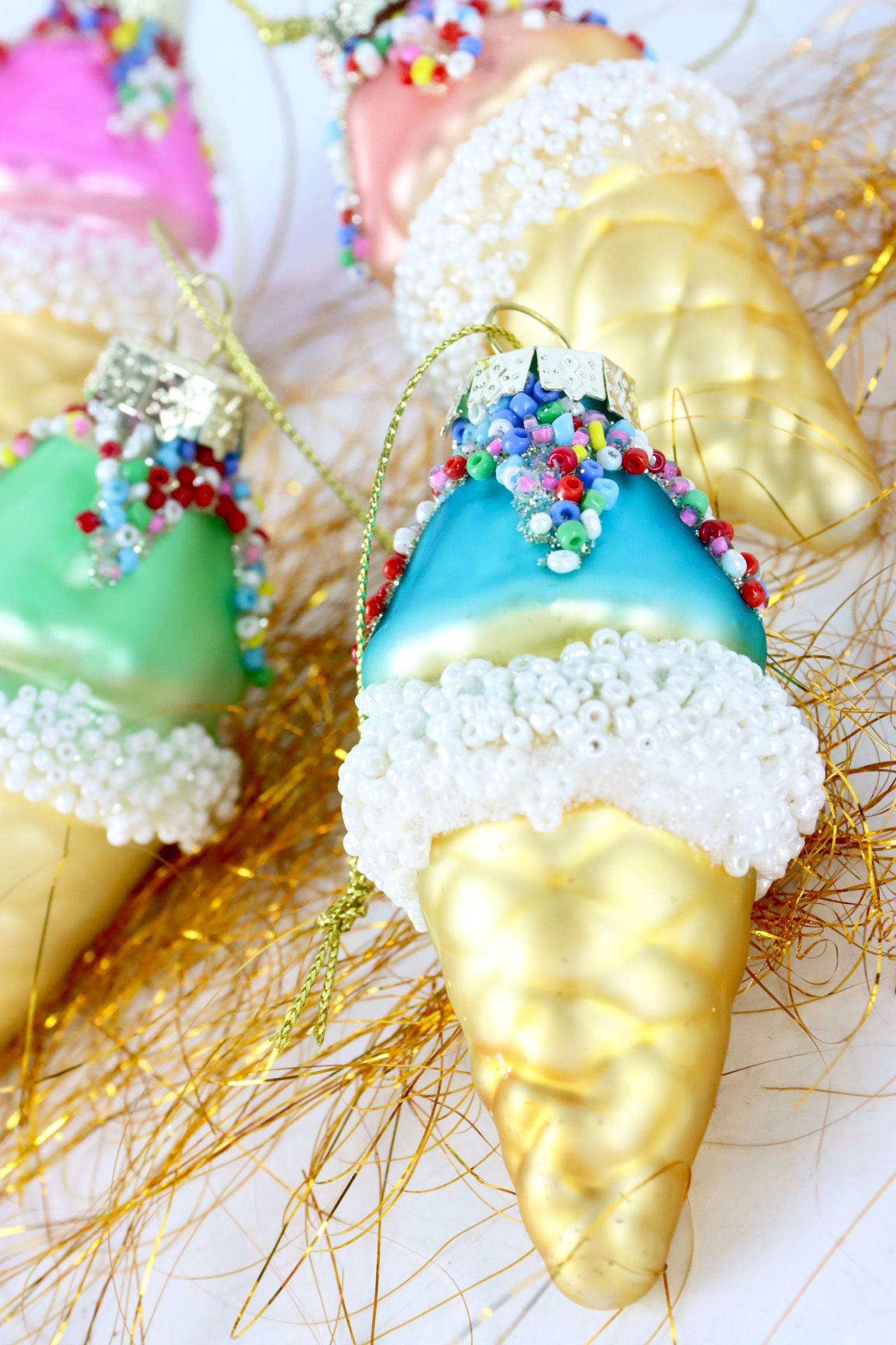 GLASSCHMUCK Sundae 12-tlg. - Multicolor, Glas (5/9/5cm) - FURNARO