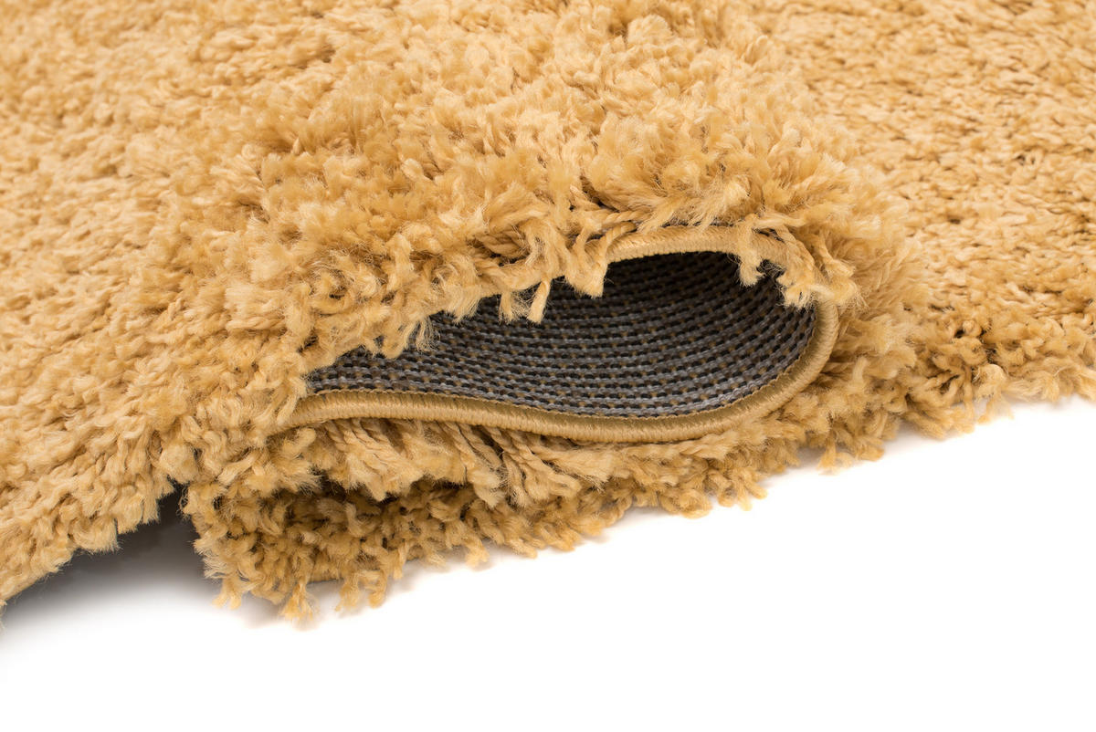 TEPPICH ESSENCE SQUARE Gelb 160/160 cm - Gelb, Kunststoff (160/160cm) - Tapiso