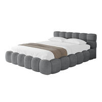 POLSTERBETT mit Bettkasten und Lattenrost, Bett mit Matratze H3/H4 - LEYA-v1 180x200 Dunkelgrau - Dunkelgrau, Holzwerkstoff/Textil (180/200cm) - ALTDECOR