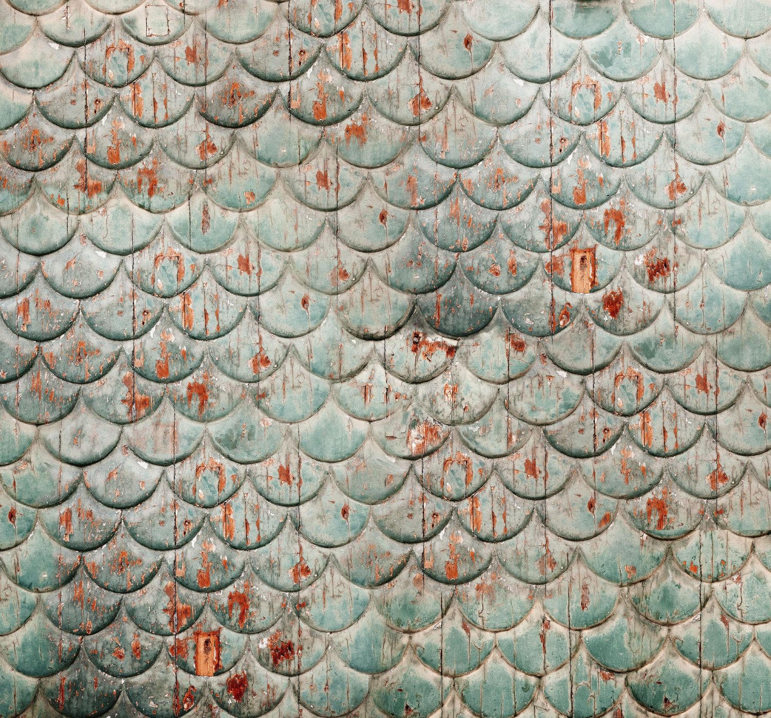 FOTOTAPETE Antiquität 300 x 280 cm - Blau, Papier (300/280cm) - Sanders & Sanders