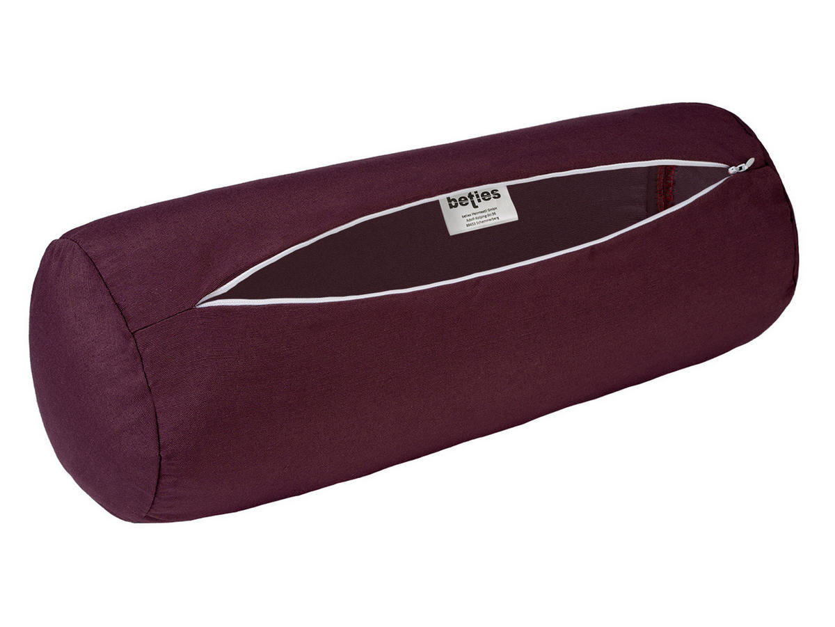 NACKENROLLENHÜLLE Wunschton sukkulenten-violet 15/40 cm - Violett, Textil (15/40cm) - beties Heimtextil