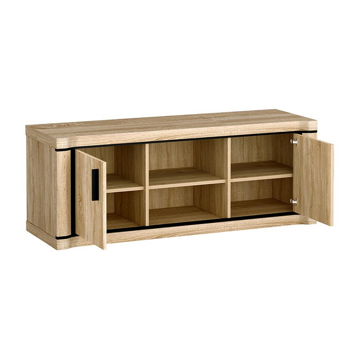 TV-LOWBOARD Dallas D-12 137 x 53 x 45 cm Eiche Sonoma - Sonoma Eiche, Holzwerkstoff/Kunststoff (137/53/45cm) - Koseto