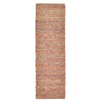 HANDWEBTEPPICH Alm-Freude 70x240 cm - Akaziefarben, Textil (70/240cm) - THEKO
