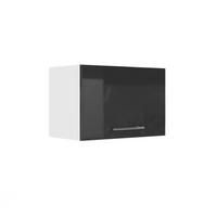 HÄNGESCHRANK Fame-Line Anthrazit Hochglanz 60 cm Flach - Schwarz Hochglanz/Anthrazit, Holzwerkstoff (60/40/34.1cm) - Vicco