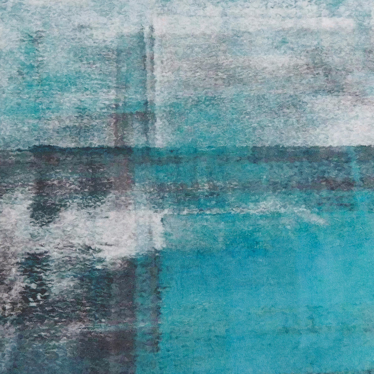 KURZFLOR-TEPPICH Trabzon 150/80 cm - Multicolor, Kunststoff (80/150cm) - Beliani