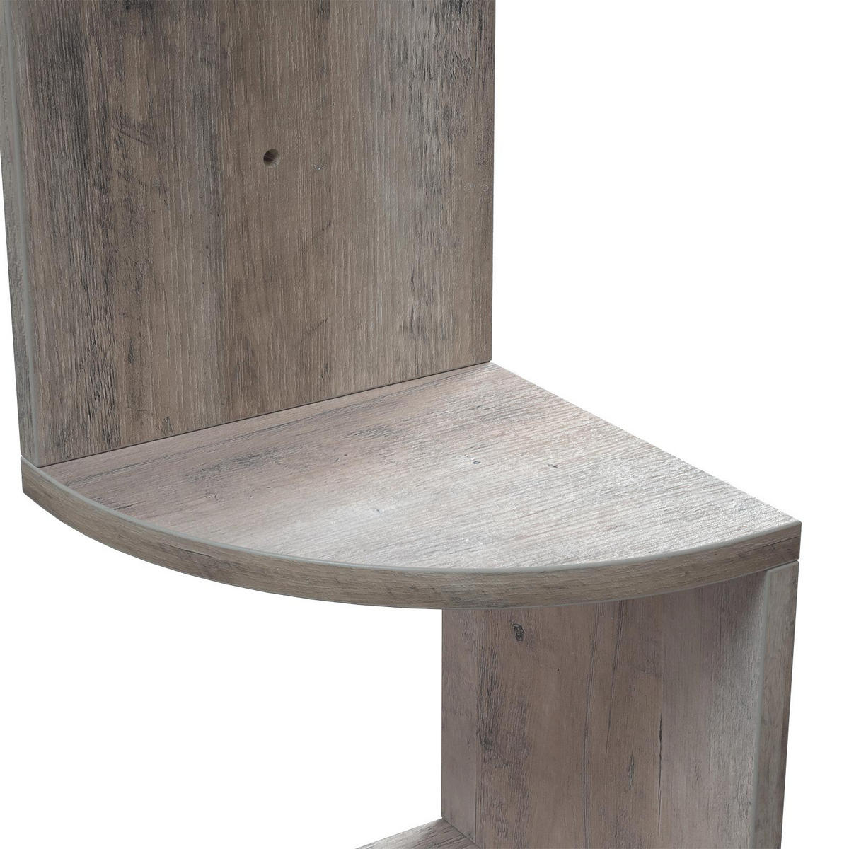 ECKREGAL - Beige, Holzwerkstoff (20/128/20cm) - Hansiro