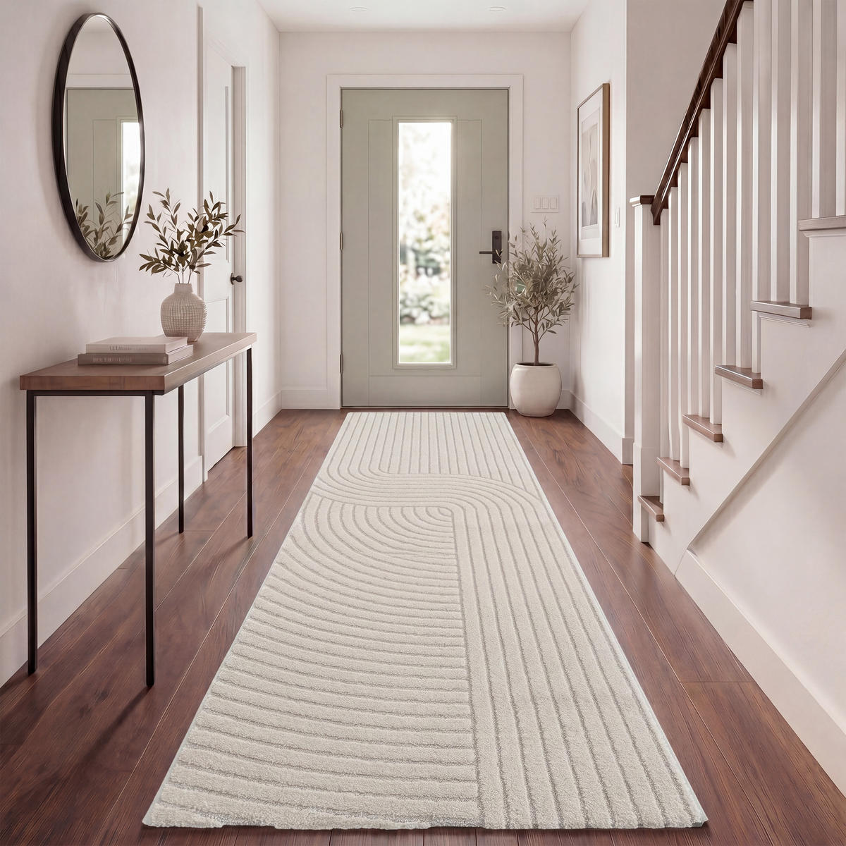 KURZFLORTEPPICH 80/150 cm Aura 701 - Creme, Textil (80/150cm) - Paco Home