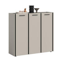 SCHUHKOMMODE EMIL (B/H/T: ca. 113/106/37 cm) in Kaschmir/Kaschmir - Sandfarben, Holzwerkstoff (113/106/37cm)