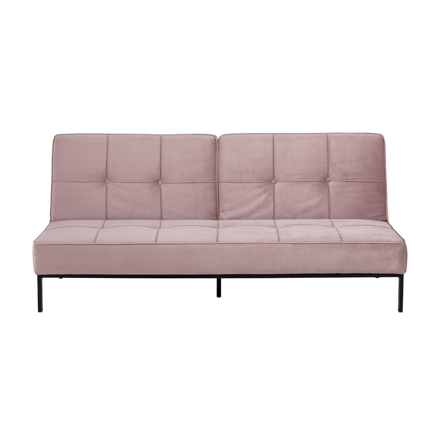 SCHLAFSOFA rosa - Rosa, Holzwerkstoff (198/87/95cm) - ebuy24