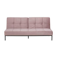 SCHLAFSOFA rosa - Rosa, Holzwerkstoff (198/87/95cm) - ebuy24