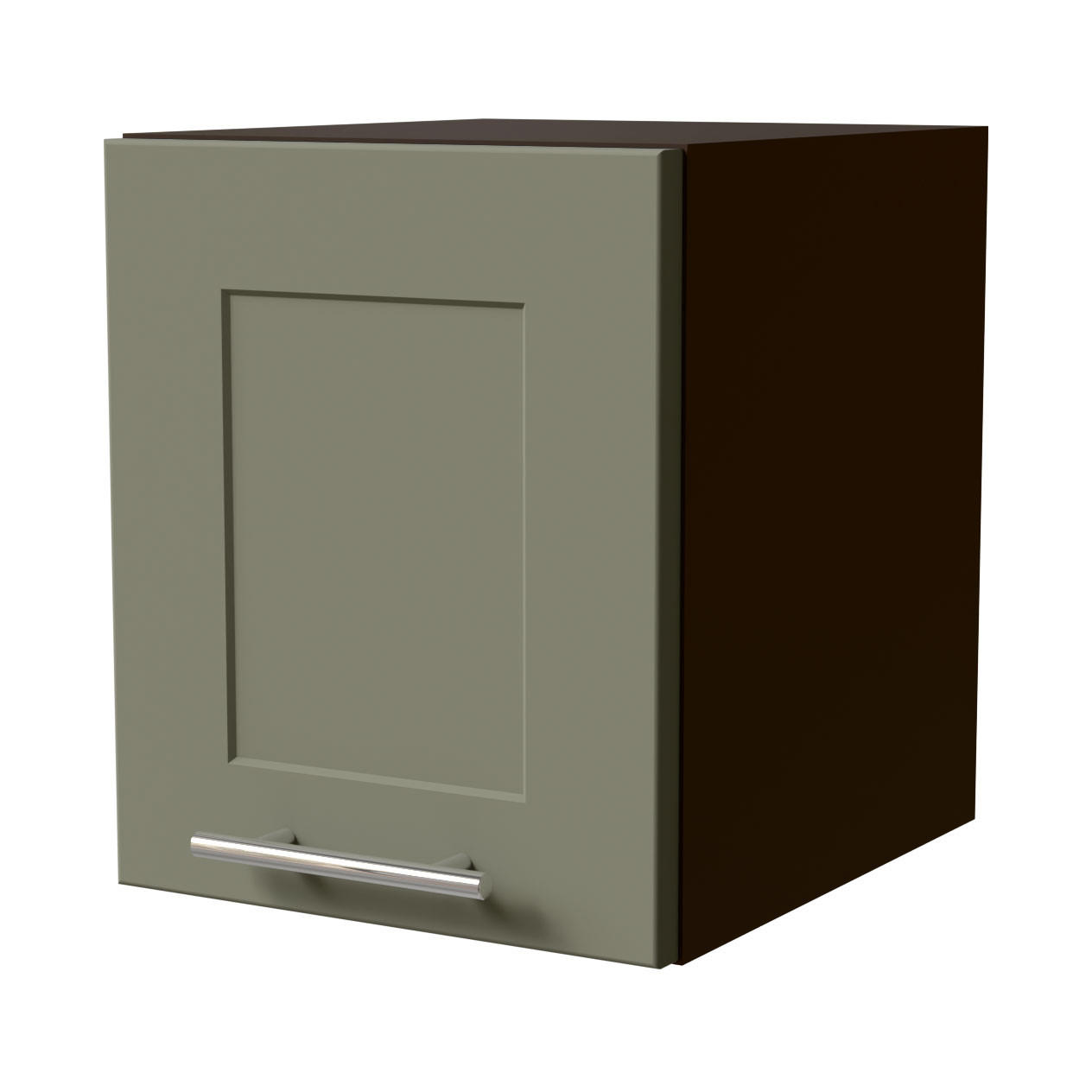 Feldmann-Wohnen Klapphängeschrank Grün, Dunkelgrau 30x36x32.5 cm