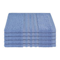 GÄSTETUCHSET Milano - 5-teilig - 30 x 50 cm - Hellblau - Hellblau, Textil (30/50cm) - SCHIESSER