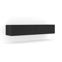 TV ORMARIĆ Bali Mat crna - crna, drvni materijal (160/30/40cm) - Petits-meubles