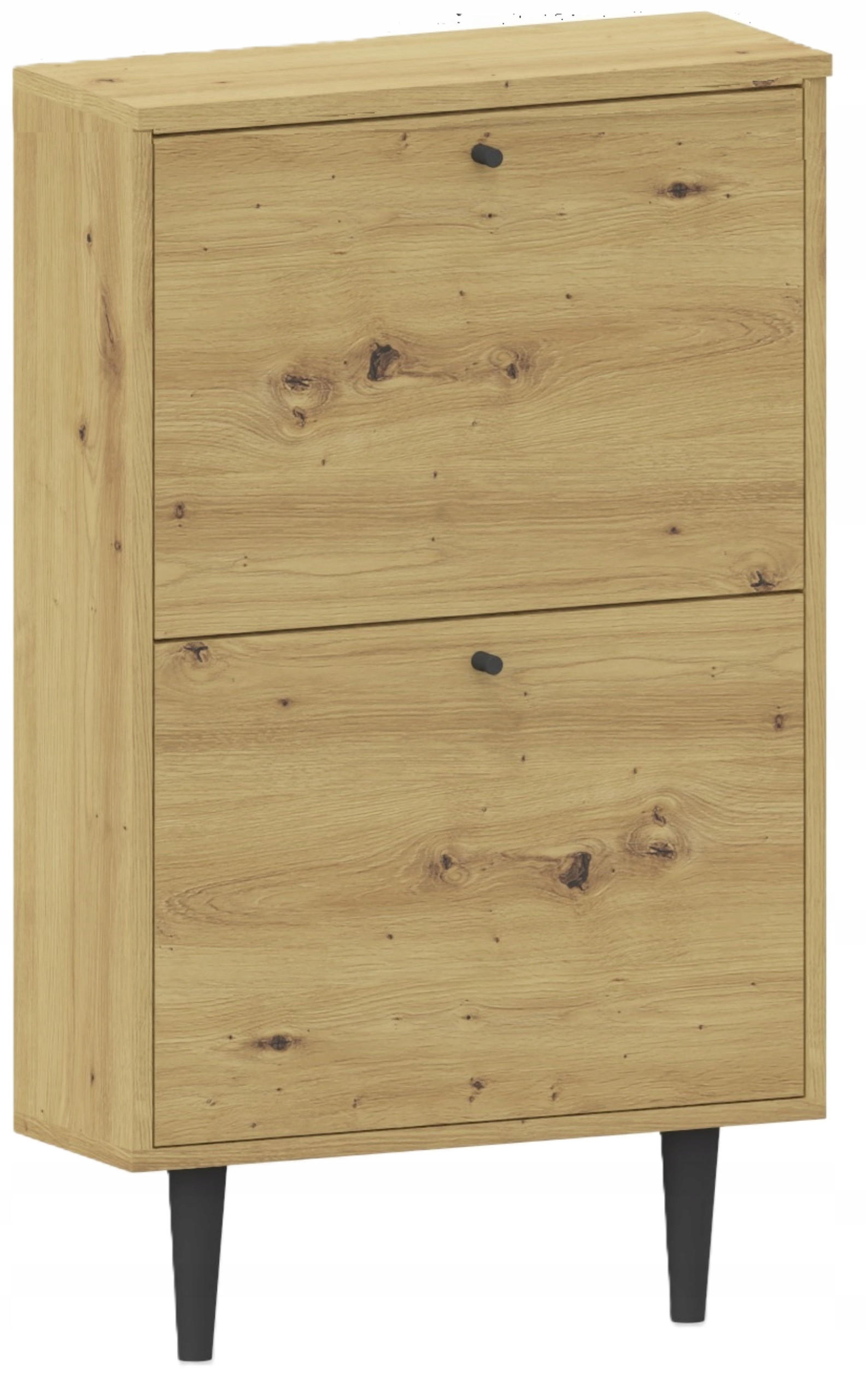 Matkam Möbel Schuhschrank Eiche Artisan 55x92x21 cm