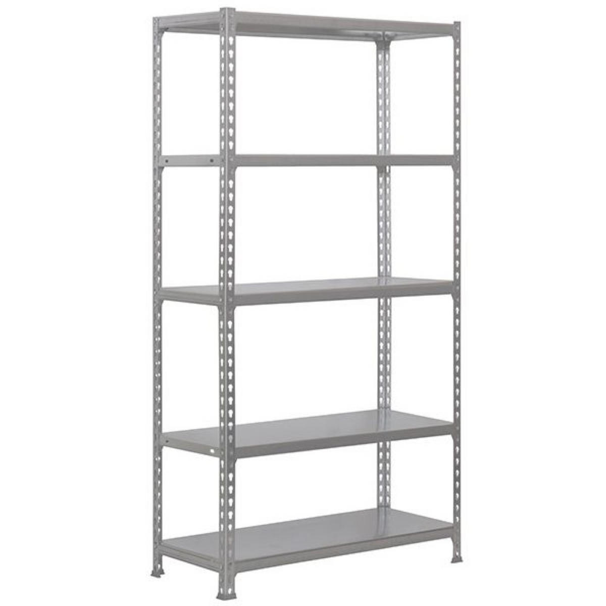 SCHWERLASTREGAL Metal Shark HxBxT 180 x 80 x 40 cm Fachlast 180 kg Grau - Grau, Metall (80/180/40cm) - PROREGAL