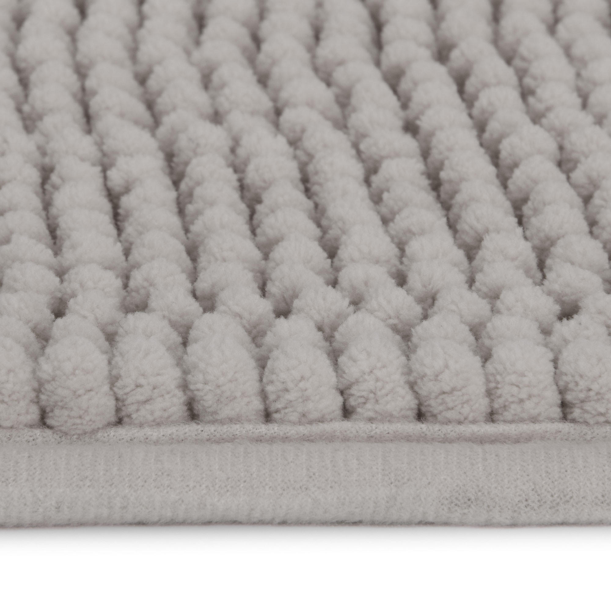 VORLEGER MATTE BeauMare WR 70/100 cm Hellgrau - Hellgrau, Textil (70/100cm) - Beautissu 