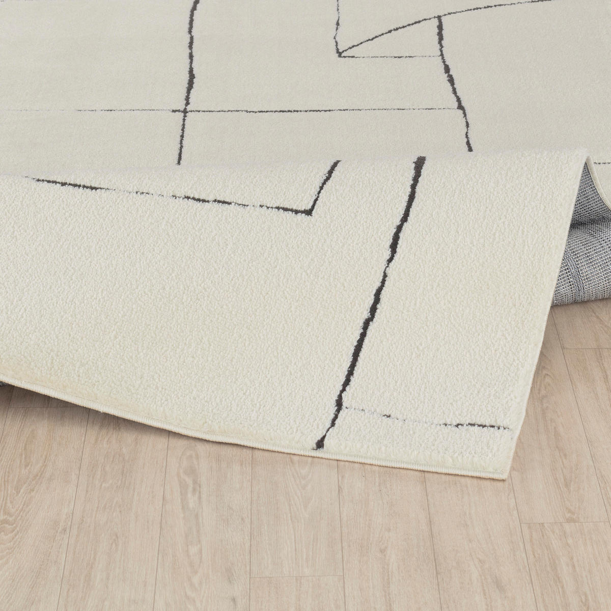 KURZFLORTEPPICH 200/275 cm Weiß - Weiß, Naturmaterialien/Textil (200/275cm) - LIVABLISS