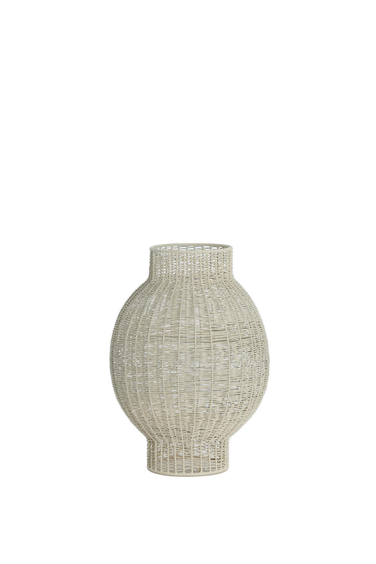 WINDLICHT Competa Weiß Ø20/29 cm - Weiß, Metall (20/29/20cm) - Light & Living