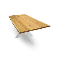 TISCHPLATTE 100 cm x 70 cm mit Baumkante - Eichefarben, Holz (100/70/4cm) - holz4home®