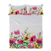 OBERBETTLAKEN cassia 180x270 cm mehrfarbig - Multicolor, Textil (180/270cm) - Happy Friday