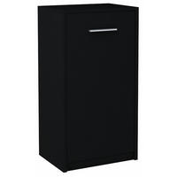 KOMMODE Bodo 1D Schwarz 40/35/75 cm Elegant - Schwarz, Holzwerkstoff (40/75/35cm) - Matkam Möbel
