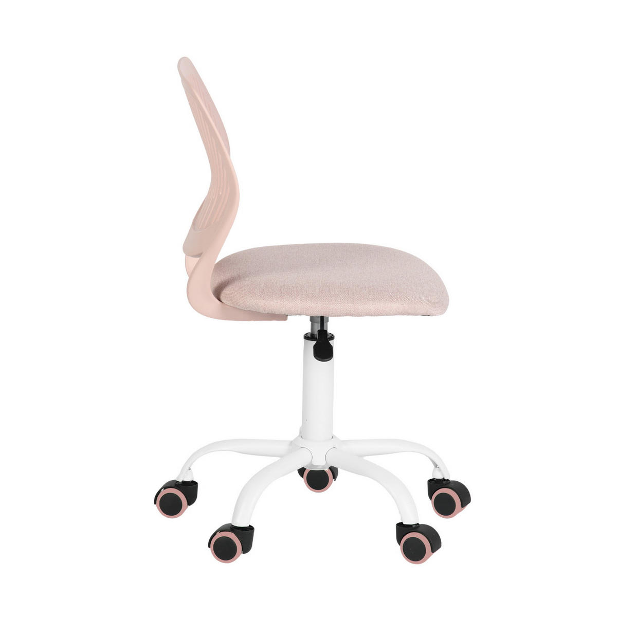 DREHSTUHL Hellrosa - Pink/Hellrosa, Metall (38/85/39cm) - Urban Meuble