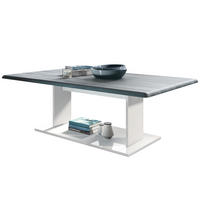 COUCHTISCH Mono Tischplatte in Avola-Anthrazit - Anthrazit, Holzwerkstoff (70/120/40cm) - Vladon