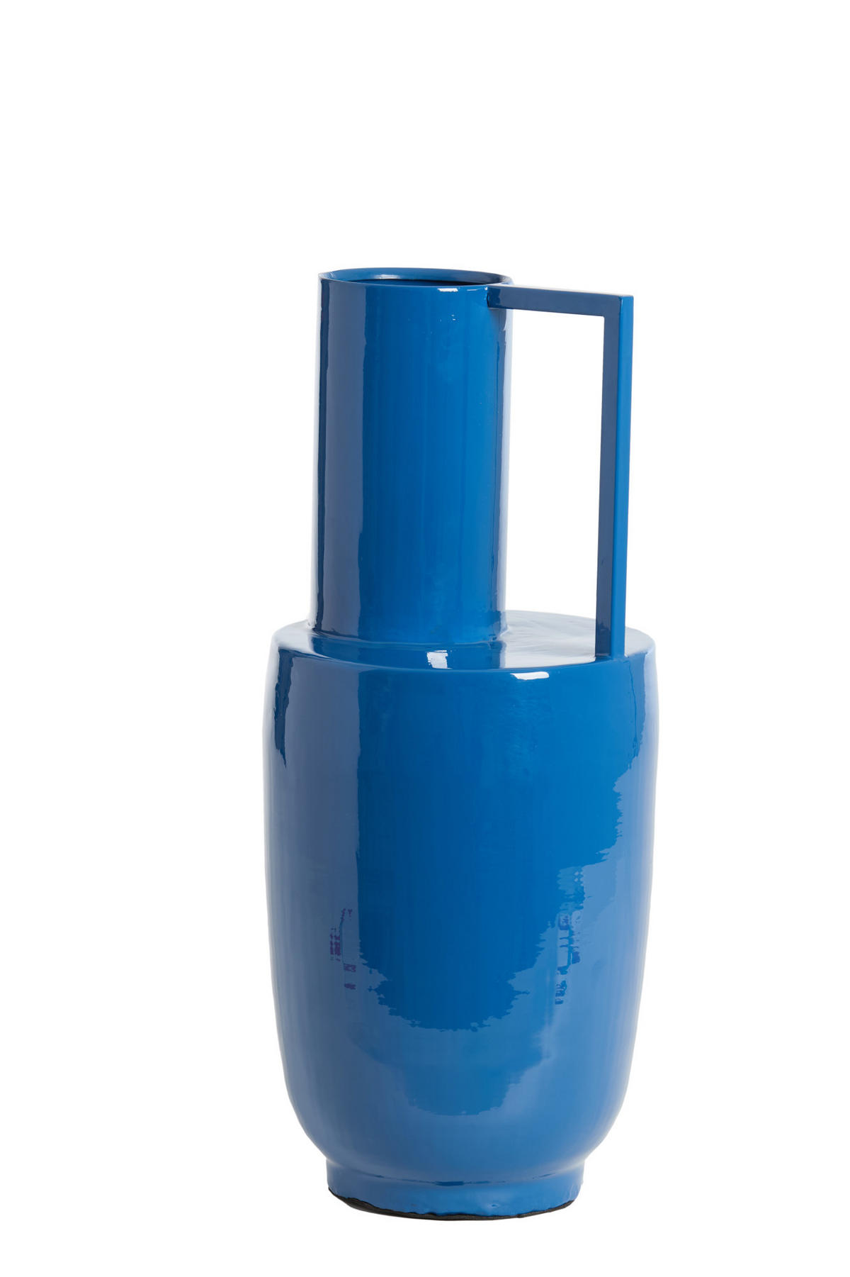 VASE Certalo Blau Ø20/53 cm - Blau, Metall (53cm) - Light & Living