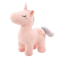 PLÜSCHTIER Einhorn Rosa 30 cm - Rosa, Textil (10/30cm)