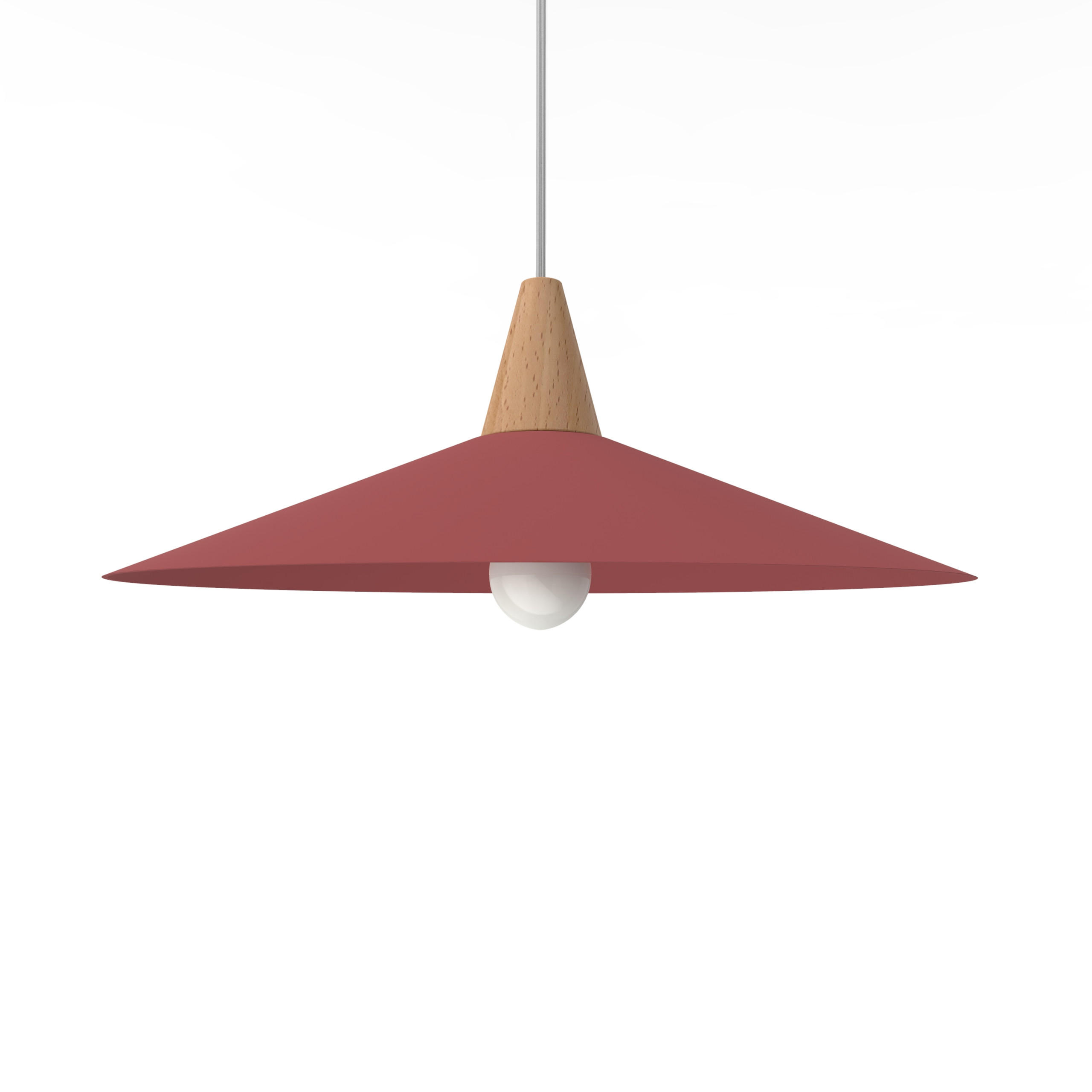 Lumicom Hängeleuchte Rot 40x15x40 cm
