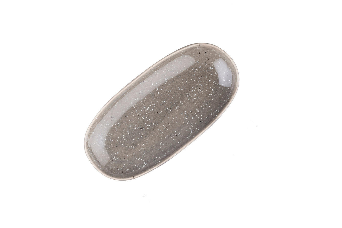 SERVIERPLATTEN Stellar - 3er-Set - Betongrau - Grau, Keramik (1/1/1cm) - Björn