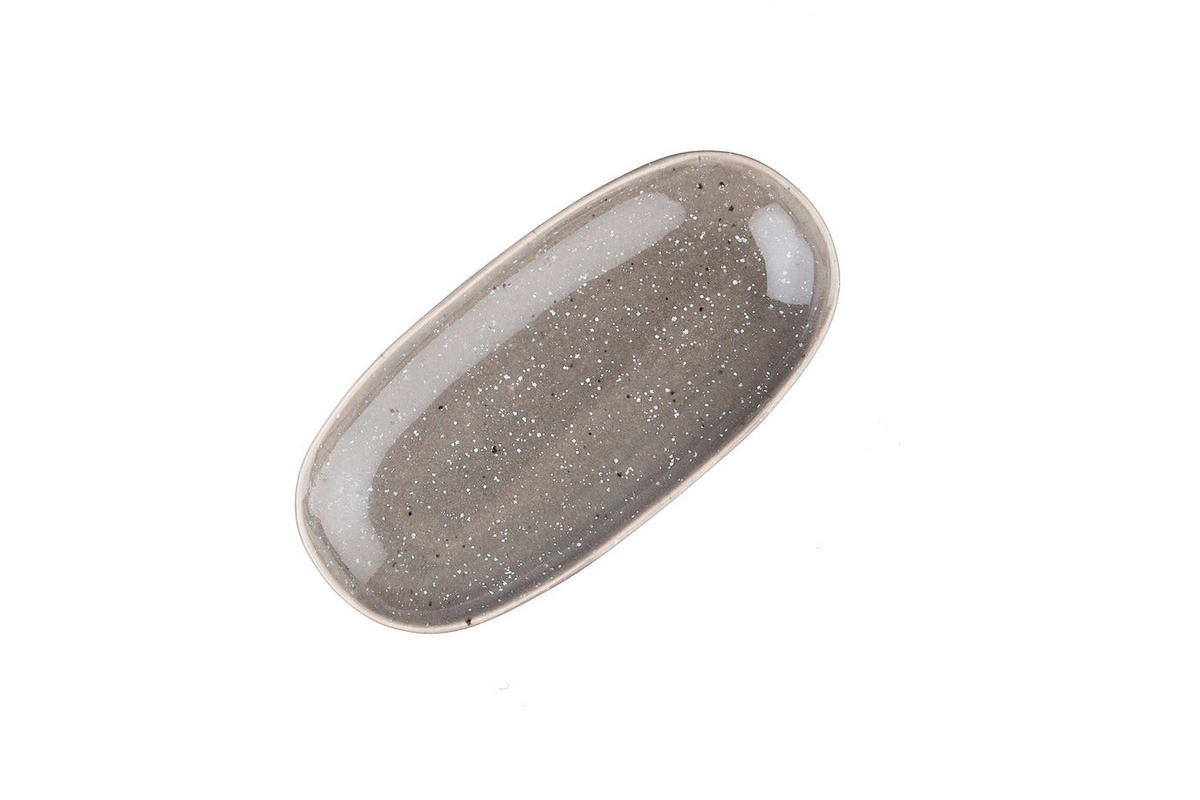 SERVIERPLATTEN Stellar - 3er-Set - Betongrau - Grau, Keramik (1/1/1cm) - Björn