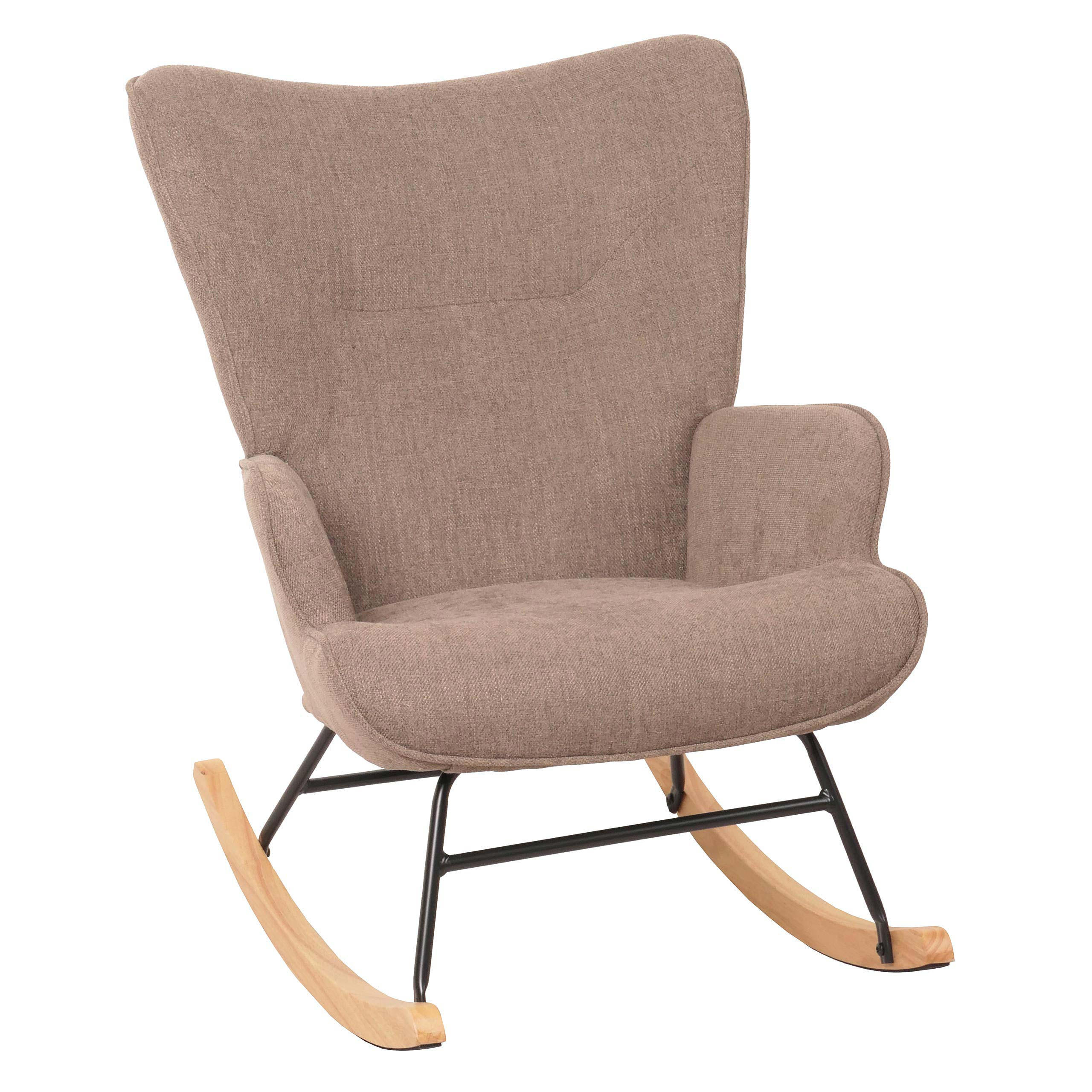 SCHAUKELSTUHL Braun - Braun, Holz (69/92/86cm) - MCW