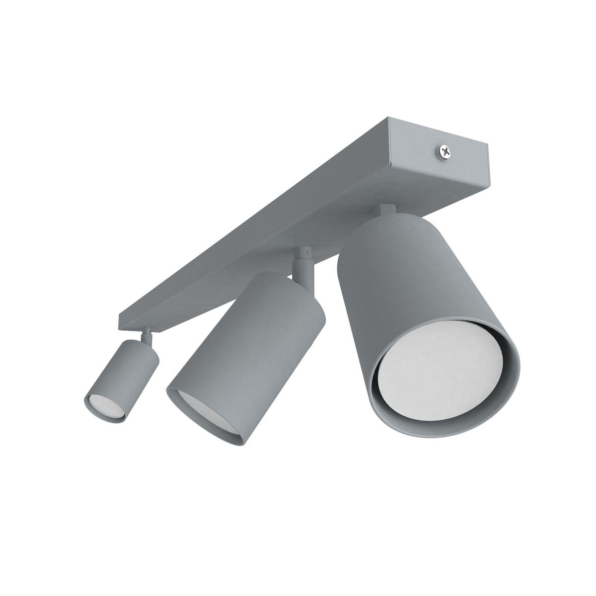 DECKENLEUCHTE - Grau, Metall (6/70/6cm) - Lumicom