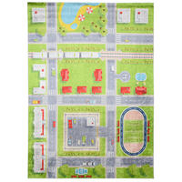 TEPPICH EMMA Grün 160/230 cm - Grün, Kunststoff (160/230cm) - Tapiso